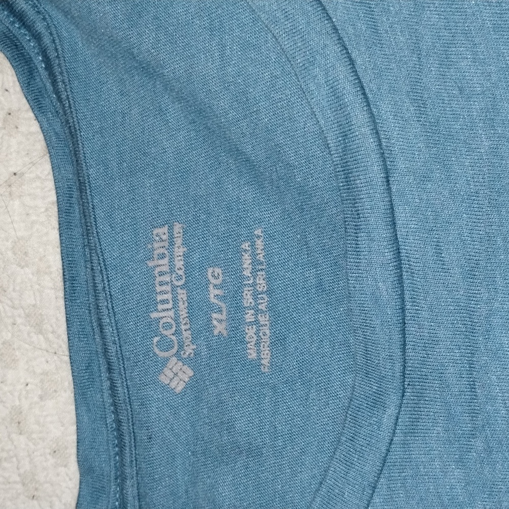 Columbia blue long sleeve tee - Picture 2 of 10
